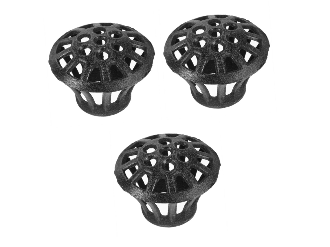 Conjunto De 3 Calhas De Ferro Fundido