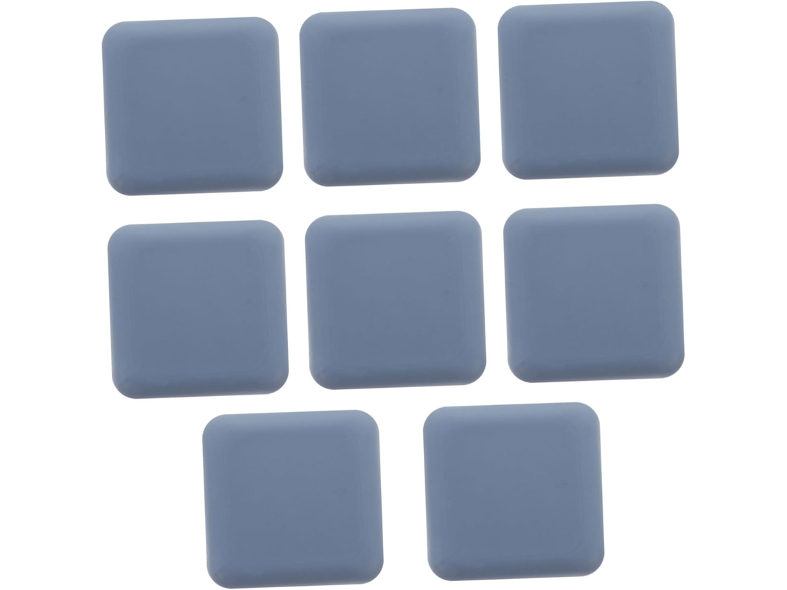 Lurrose Conjunto De 8-tapetes Deslizantes Para Móveis, Protetores De Pés Cadeiras, Almofadas De Borracha Antiderrapantes