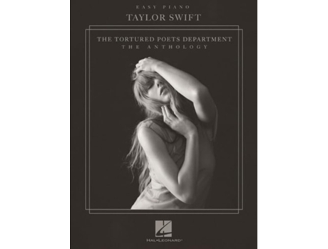 Livro Taylor Swift - The Tortured Poets Department de PIANO (Inglês)