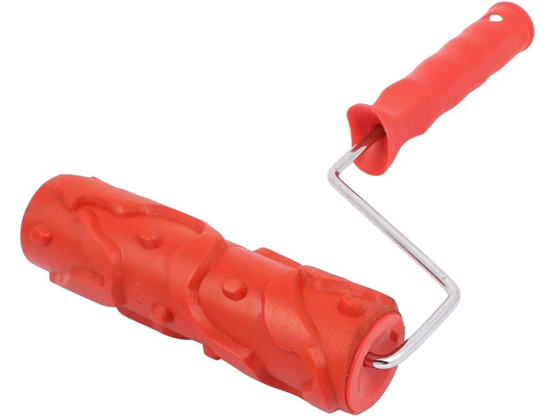 Rolo de Pintura com Capa, Pincel, Padrão Rachaduras, Ferramenta para Decoração Parede 067t CHABERLU
