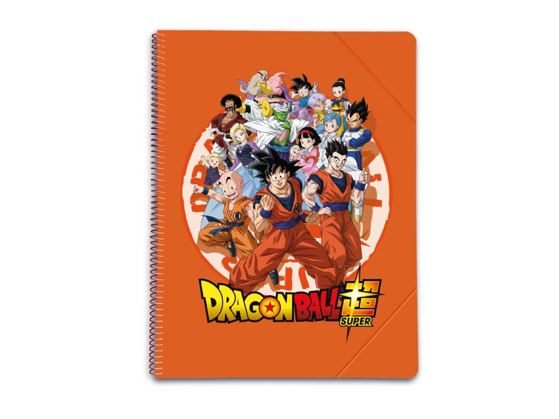 Pasta Dragon Ball A4 Com 30 Folhas Plásticas 84260