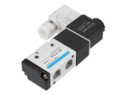 Válvula Solenóide Pneumática 3 Vias E 2 Posições Laxiscreed Com Conexão G1/4