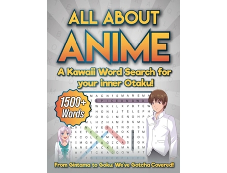 Livro ALL ABOUT ANIME a Kawaii Word Search for your Inner Otaku! de ALIO Publishing Group (Inglês)