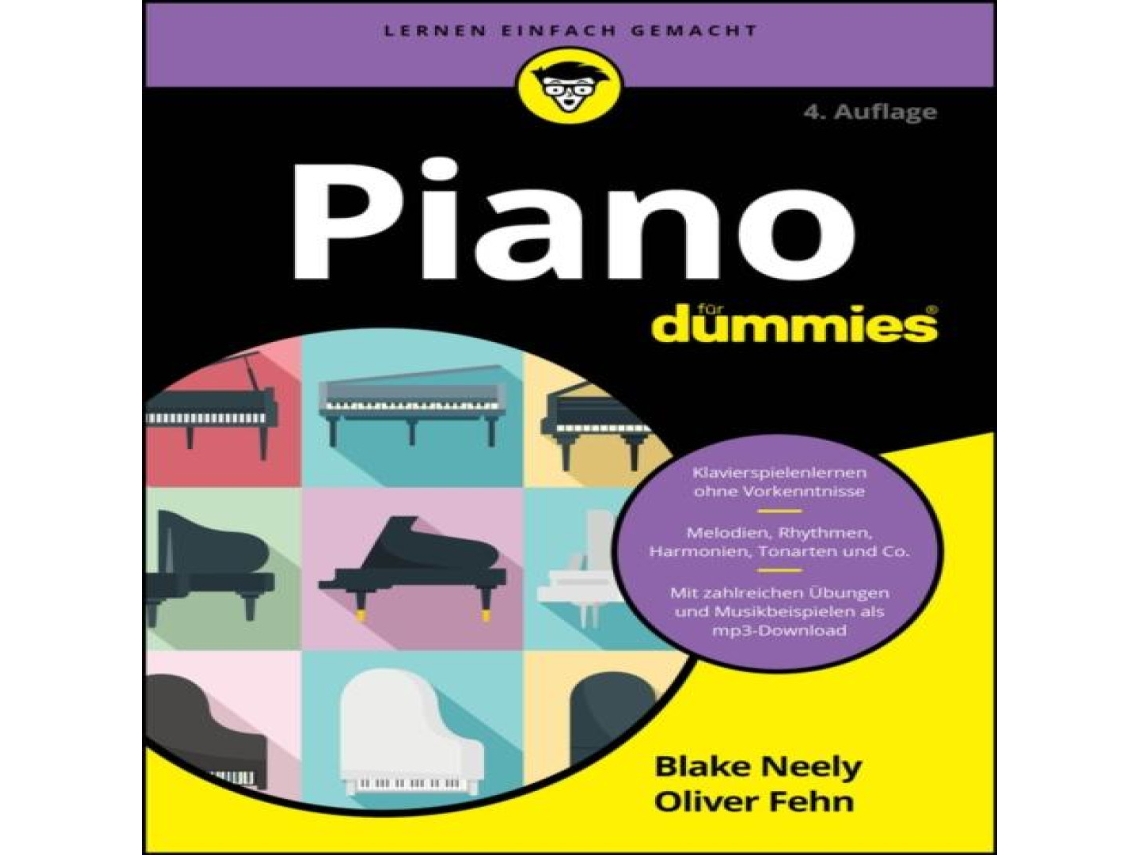 Livro Piano für Dummies de Blake Neely (Alemão)