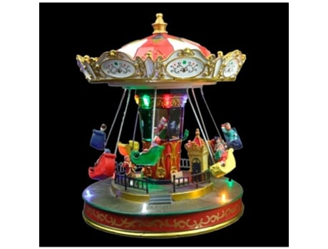 Coroa de Natal FBRIGHT Carrossel Conduzido