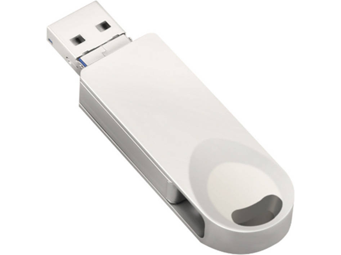 Pen USB WJS (16 GB  - USB 2.0 - Prateado)