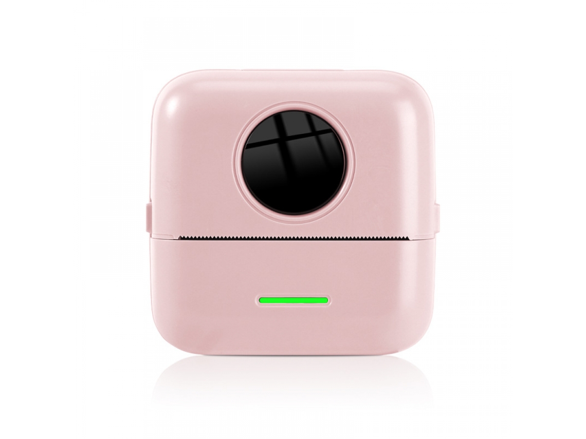Mini Impressora Térmica Portátil De Bolso Sem Fio Bt, Notas Fotográficas, Memorando De Erro, Impressora Térmica Simples Slowmoose (rosa)
