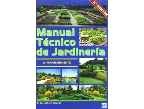Livro Manual Tecnico Jardineria II Mantenimiento de Vários Autores