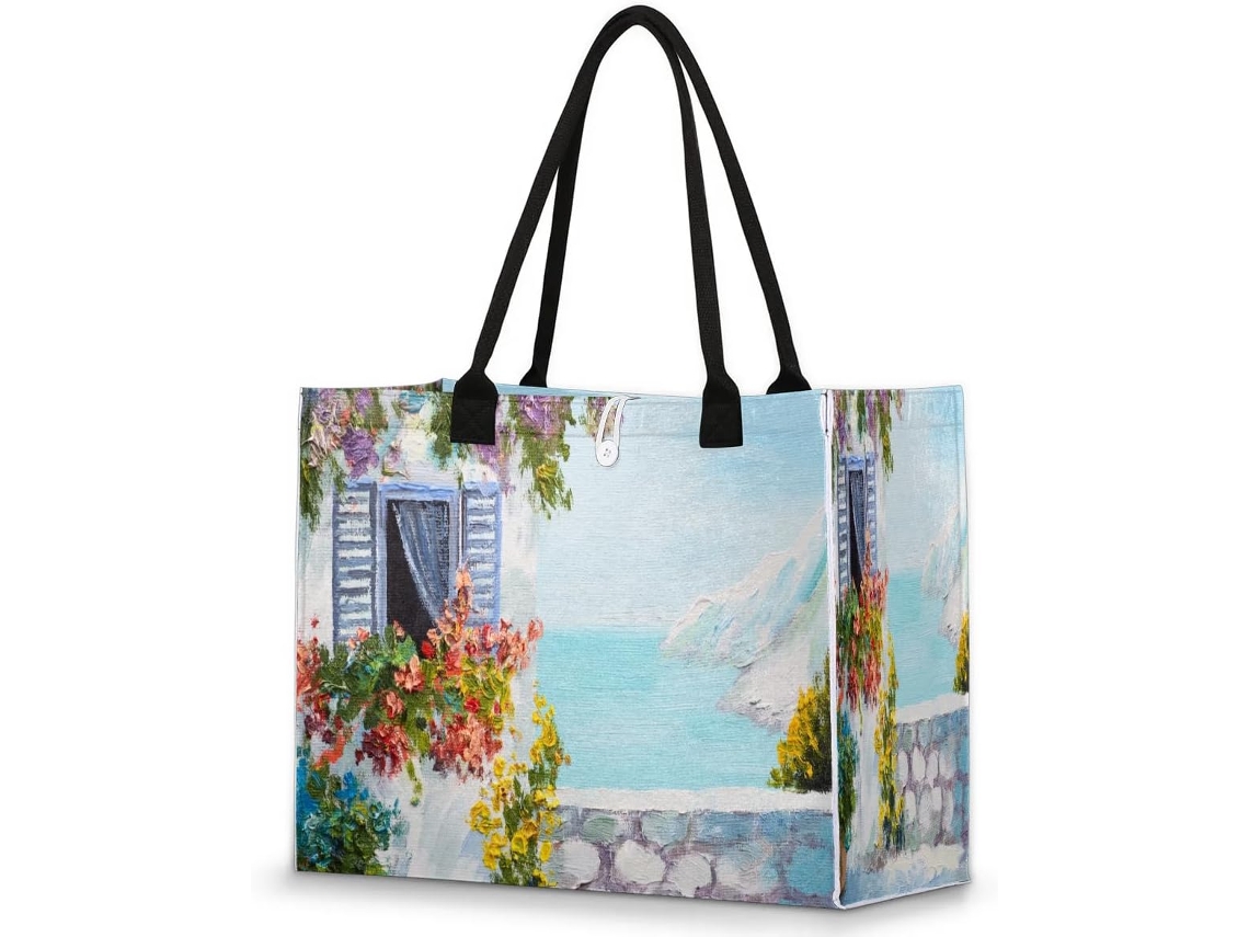 Bolsa Tropicallife Estampa de Gatinhos Fofos 42x17x33 cm
