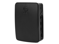 Carcasa de Proteção HKJ Abs com Ranhuras para Raspberry Pi 4b Preto S/MARCA