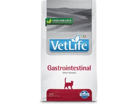 Alimento FARMINA Vet Life gastrointestinal Gato Adulto (Quantidade: 400 g)