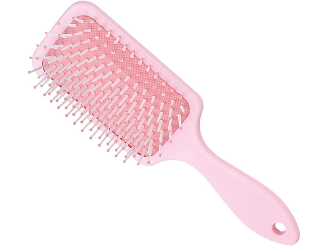 Escova Plana Para Cabelo Desembaraçadora Cerdas Macias Com Massagem No Couro Cabeludo Homens E Mulheres Cabelos Grossos