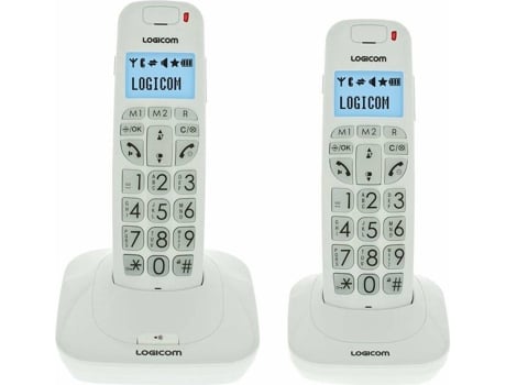 Telefone Fixo LOGICOM Confort 250 (Branco)