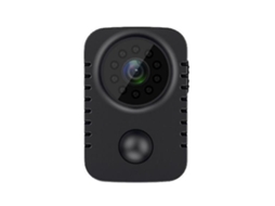 Minicâmera espiã Bestvite Full HD 1080p com detecção de movimento PIR e visão noturna (preta)