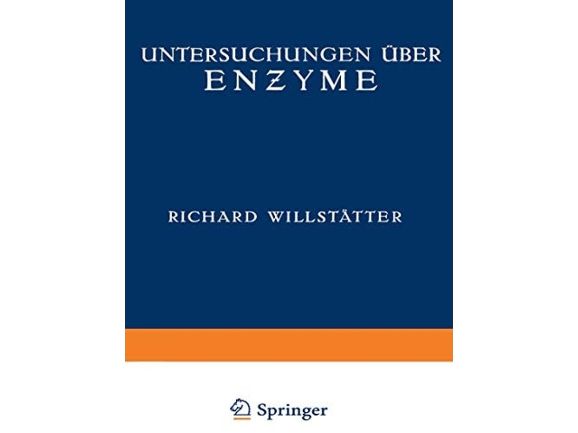 Livro Untersuchungen Uber Enzyme De Richard Willstätter, Wolfgang Grassmann Et Al. (alemão)