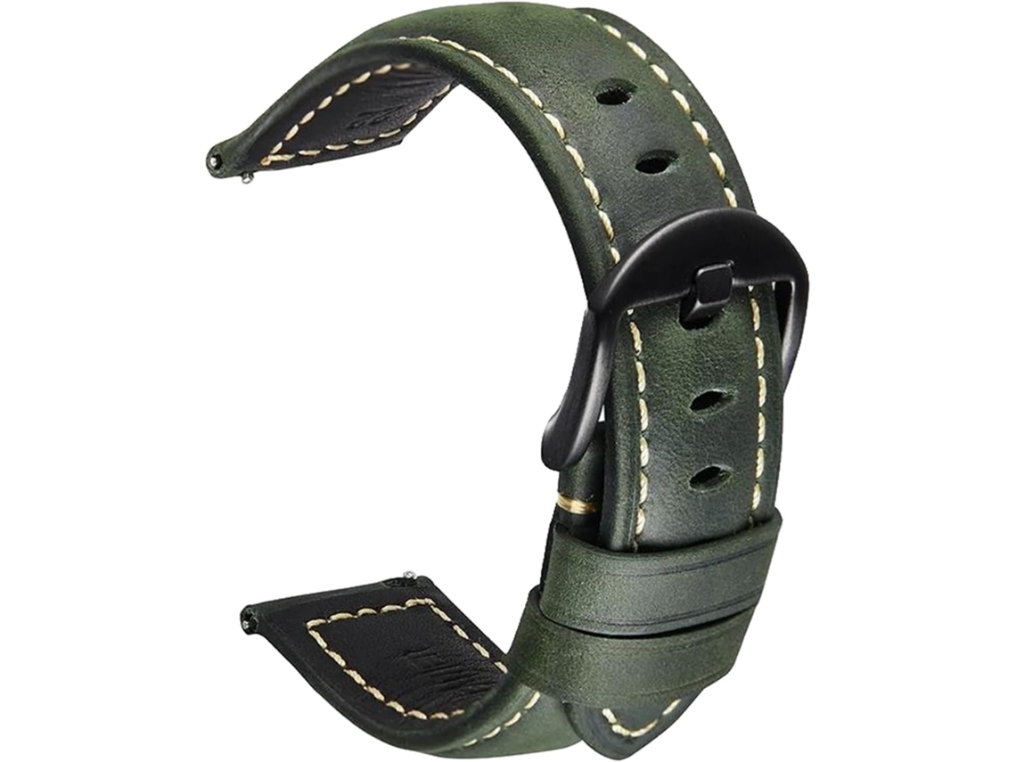 Pulseira de com para 20mm 22mm 24mm 26mm Aço Inoxidável Couro