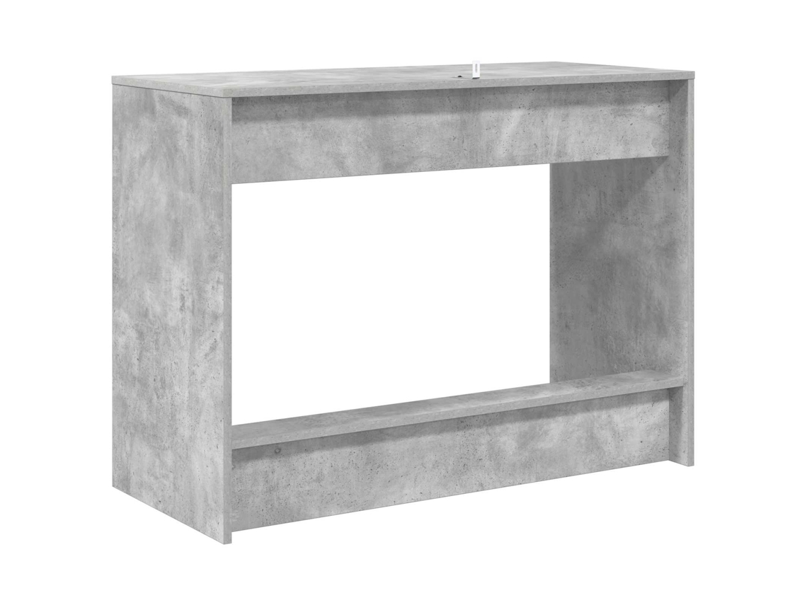 Mesa de Cama Cinzento Cimento Derivados de Madeira MAISON EXCLUSIVE