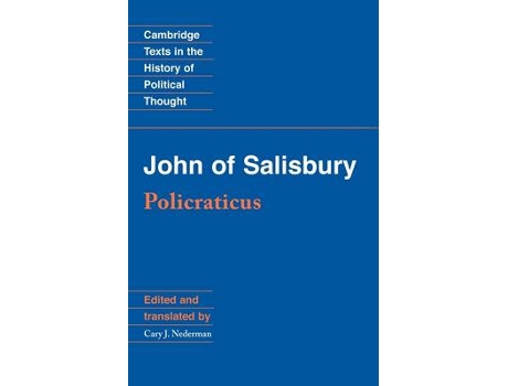 Livro john of salisbury: policraticus de john of salisbury (inglês)