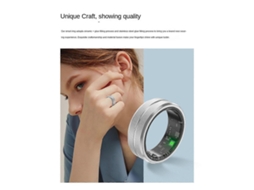 Anel Inteligente Multifuncional Bluetooth De 21,5 Mm, B