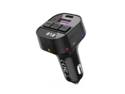 Transmissor Fm Bluetooth Veicular, Usb-c, Carga Rápida