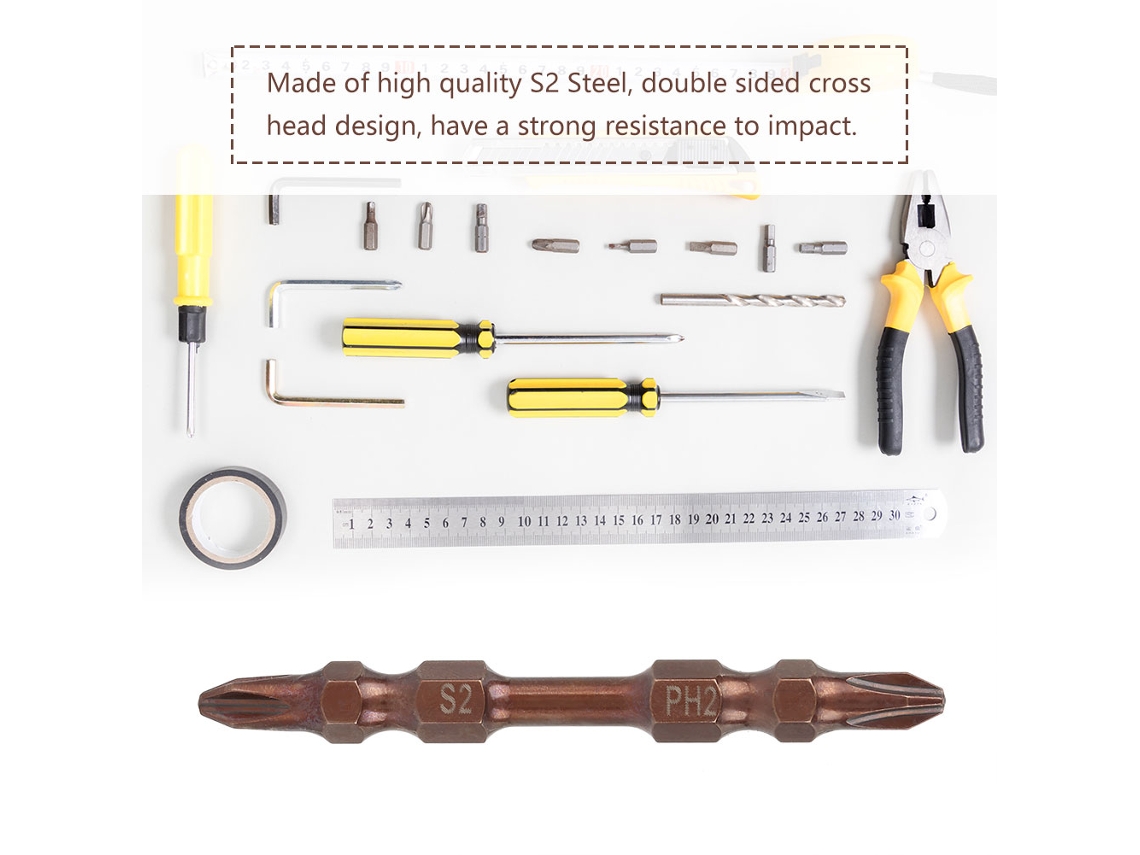 Conjunto De Bits Para Ferramentas Laxiscreed, S2 5a, Com Especificação Ph2 Para Trabalhos De Parafusamento Eficiente