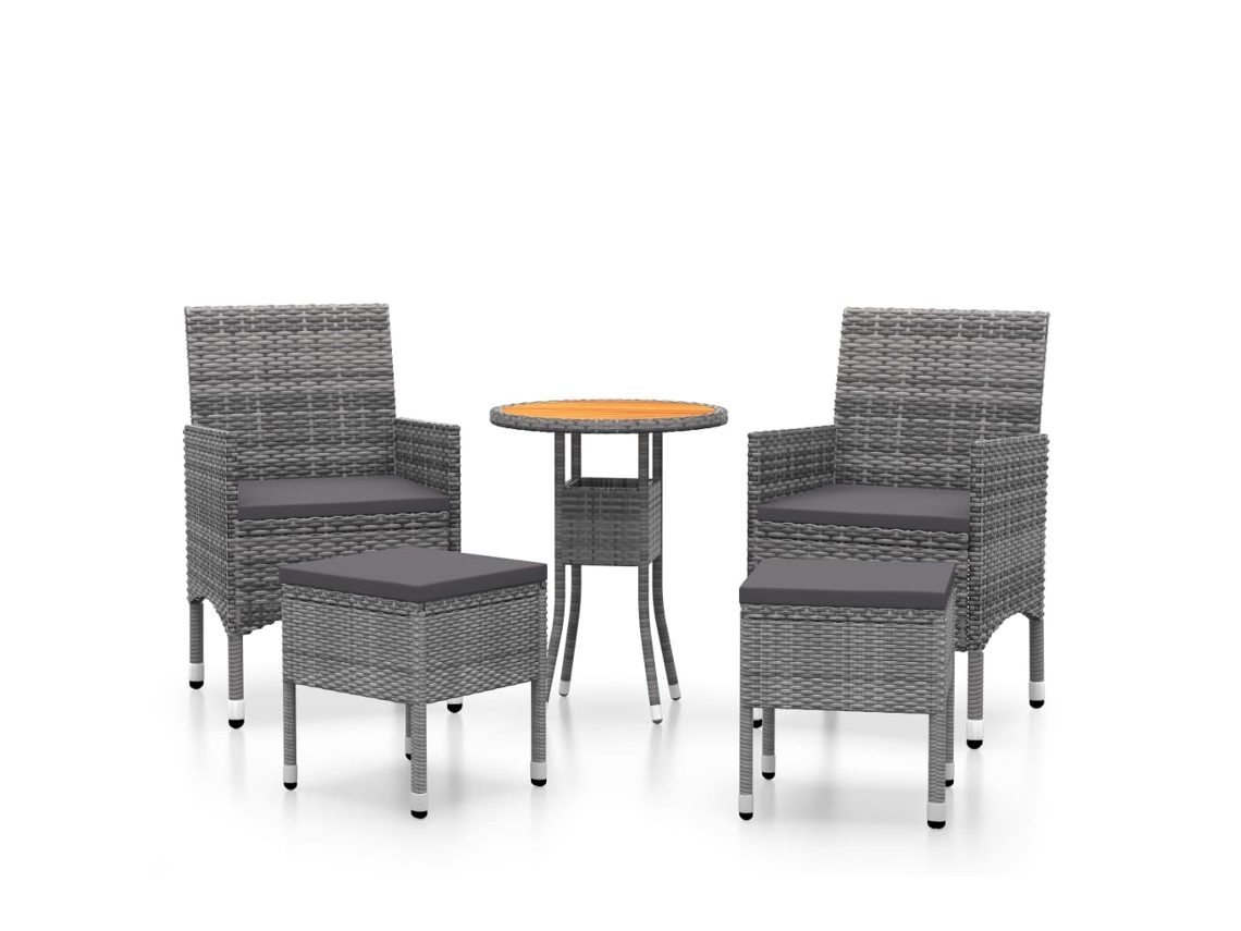 Garden Lounge Set, Garden Lounge Sets Vidaxl Cinzeto Rattan / Vime (n/a)