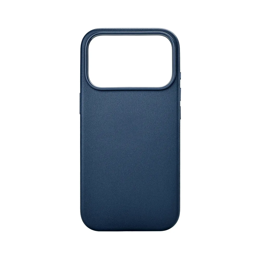 (azul, Iphone 14 Plus) Capa Magnética Em Couro Genuíno Para Celular, Compatível Com Carregamento Magsafe, Capa Protetora À Prova De Quedas.