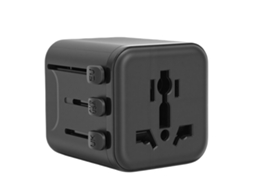 Laxiscreed Adaptador De Viagem Universal Para Uso Internacional, Compatível Com Diferentes Tomadas E Configurações Globais