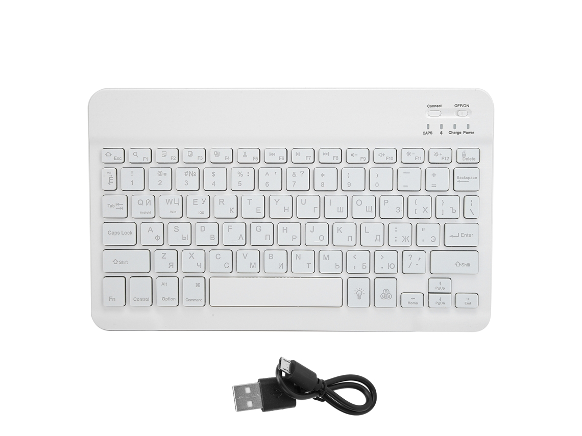Teclado Bluetooth Sem Fio LAXISCREED Rgb 10 Polegadas