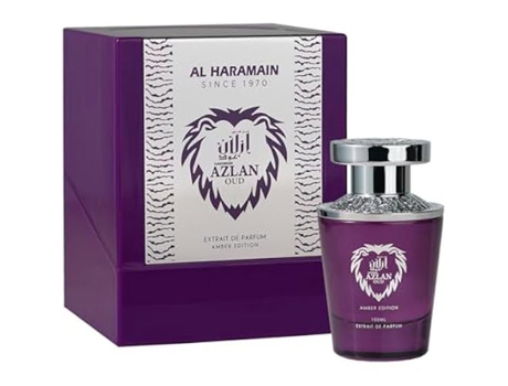 Eau De Parfum Al Haramain Azlan Oud Edição Âmbar 100 Ml Feminino Oriental Ambré