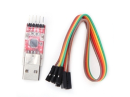 Conversor Serial USB HKJ para Módulo Ttl 5 Pines com Cabo Jumper