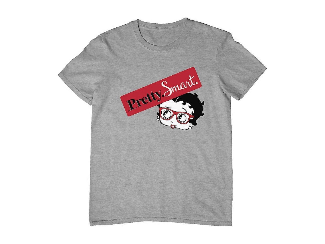 Óculos Da Betty Boop. Bonita. Inteligente. Camiseta Masculina.