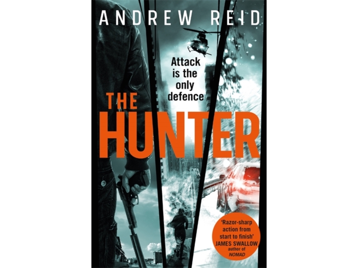 Livro The Hunter de Andrew Reid (Inglês)