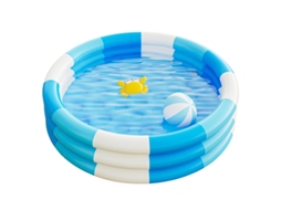 Piscina Inflável Infantil SPQMENT (azul 90x26,5cm)