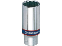 Chave de Caixa Longa Hexagonal KING TONY 3/8' - 11/16'