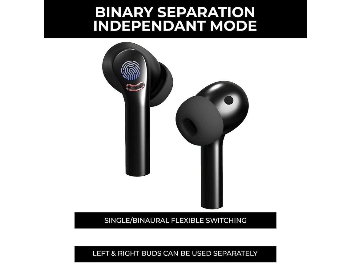 Auriculares Bluetooth True Wireless Earbuds Active Noise Cancelling Earbuds In-Ear