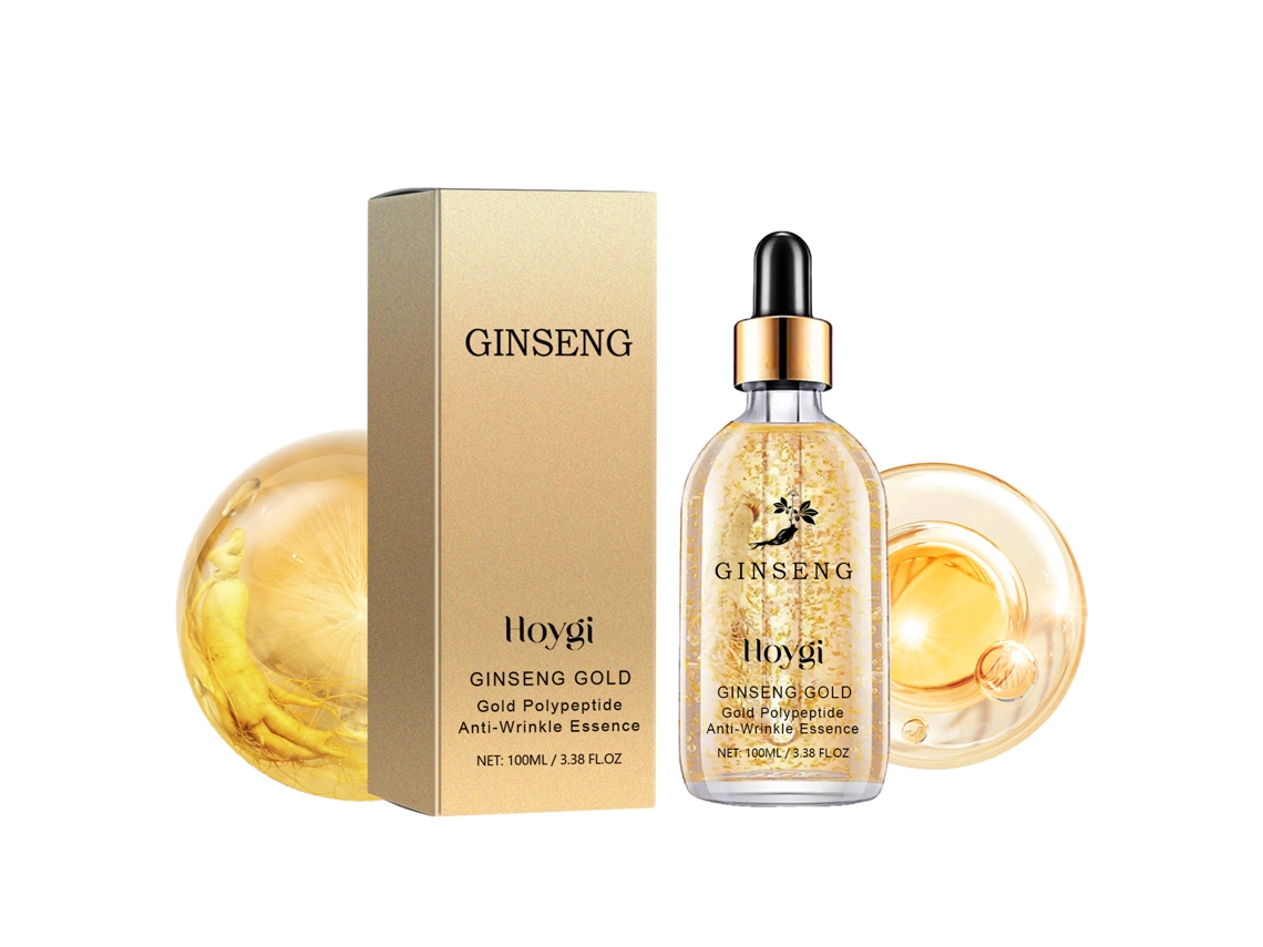 Sérum Anti-rugas Com Péptido De Ginseng Gold Para Pele Jovem