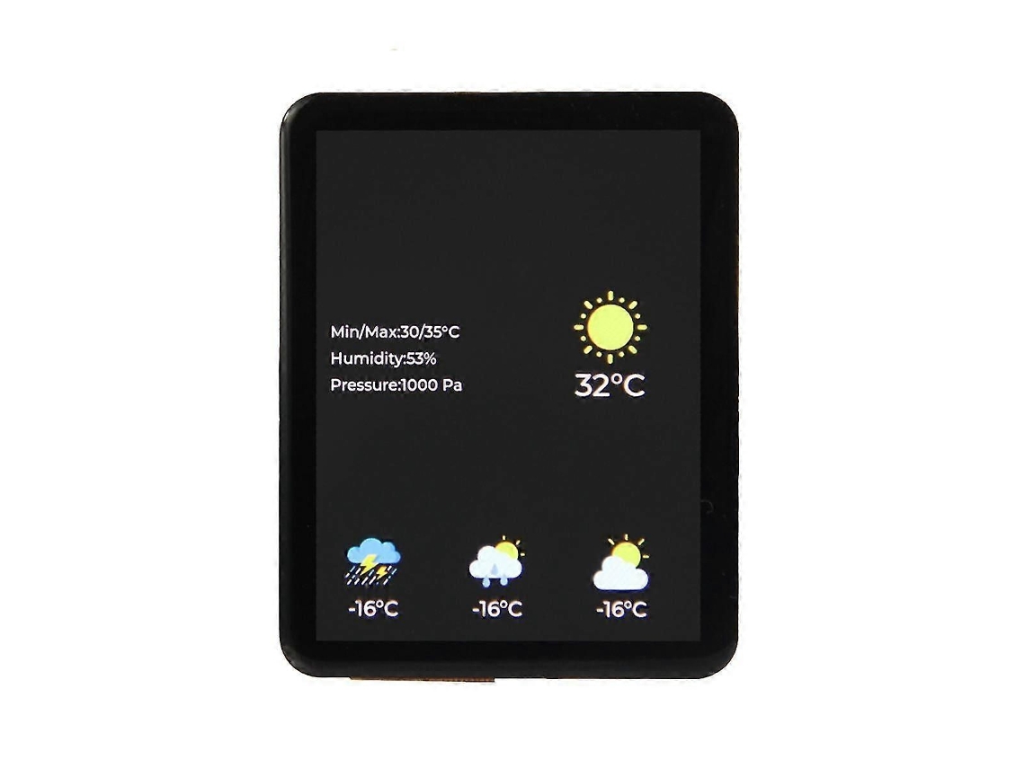 Placa De Desenvolvimento T4-s3 Esp32-s3 Com Tela Touch Amoled De 2,41 Polegadas, Tela Rgb, Microprocessador Dual-core Lx7, Wifi Bluetooth