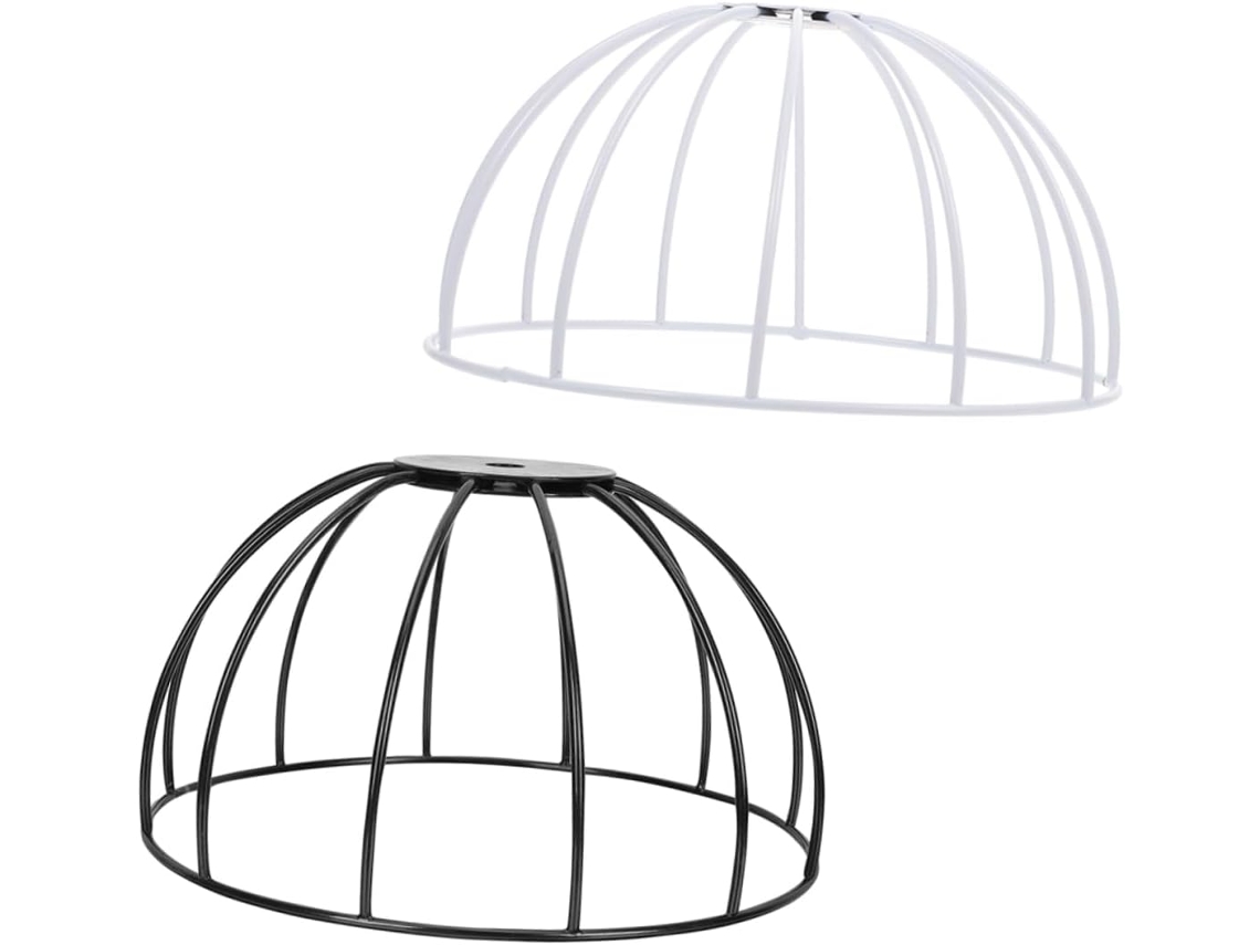 Conjunto de 2 Anéis de Fixação para Luminária de Teto Vintage em Ferro para Montagem Diy SFUSHOS