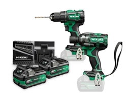 Conjunto 36/18v Kc18de Wjz Multivolt 2x5.0ah Hitsystem Hikoki (chave de fenda Ds18de Wrench Wr18dh)