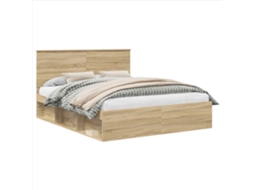 Estrutura da Cama com Cabeceira Sonoma 160 X 200 Cm MAISON EXCLUSIVE
