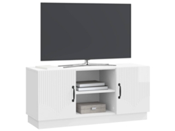 Gabinete para Tv Branco Brilhante 102 X 34,5 X 47 Cm MAISON EXCLUSIVE
