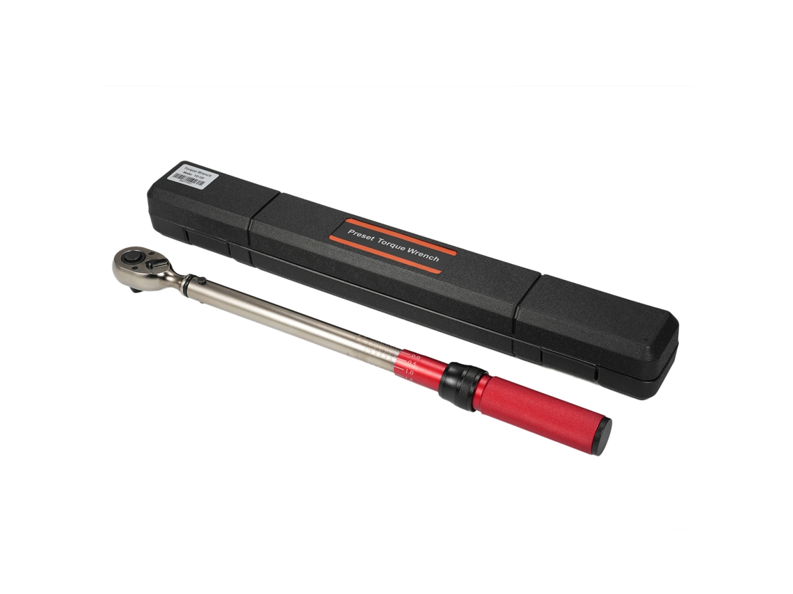 Chave De Torque Com Clique 1/2 Polegada 72 Dentes Bidirecional Reversível Para Manutenção De Bicicleta Moto Carro 10-120n.m