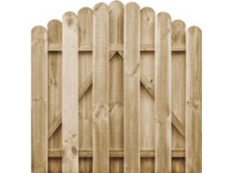Garden Gate, Garden Gates Vidaxl Marrom Madeira De Pinho (100 X 100 Cm)