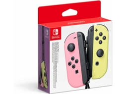 Joy-Con Nintendo Switch (Outlet Caixa Aberta - Set Esq/Dir - Rosa e Amarelo)