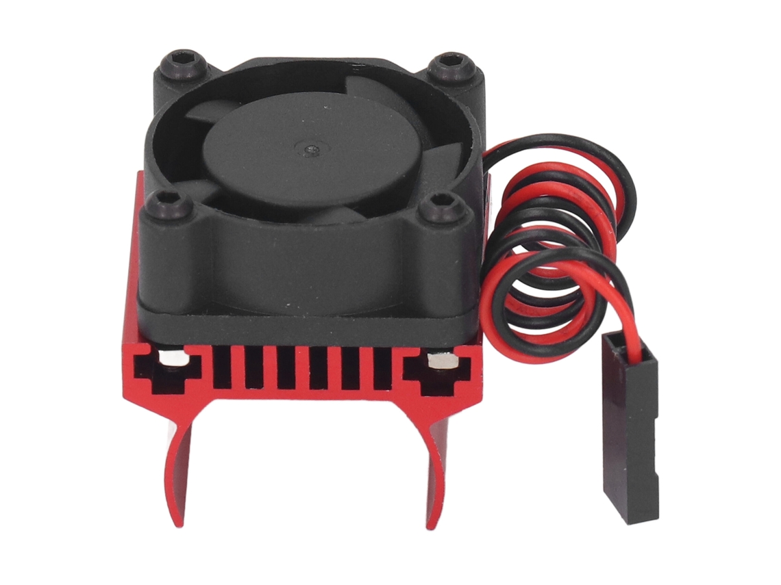 Ventoinha Resfriamento Motor Rc Carro Traxxas 1/18 Vermelha