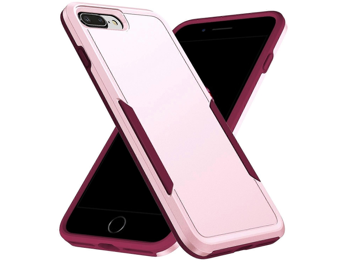 Capa Para Telemóvel De Tpu + Pc Para Iphone 8 Plus / 7 Plus - Tressino