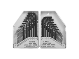 Conjunto de Chaves Allen 30 Peças Aço Cromo vanádio