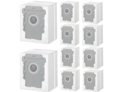 Kit De Substituição Para Irobot I1/i3/i3+/i6/i7/i8/j7/s9 Acessórios Para Saco De Pó Para Aspirador Robô (10 Peças) Cuich