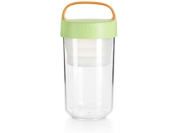 Frasco LEKUE To Go (Verde - Silicone - 600 ml)